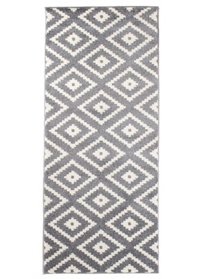 DYWAN CHODNIK MAROKO 70x300 FRYZ Romby l85gr
