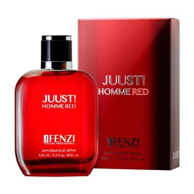 JUUST HOMME RED MEN EDP 100 ml PERFUMY JFenzi