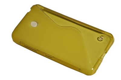 Etui S-CASE do Nokia 630 635 Lumia żółty