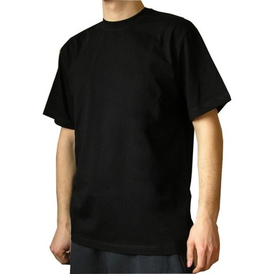 TheCo - Gładka koszulka t-shirt - czarny - XXL