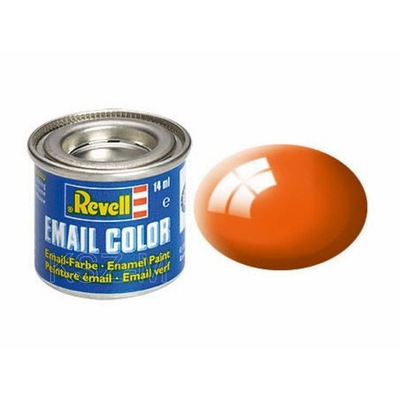 REVELL 32130 - Farba email 30 Orange, Pomarańczowy