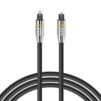 Przewód kabel optyczny 1m Toslink Audio 6mm