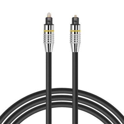Przewód kabel optyczny 5,0m Toslink Audio 6mm