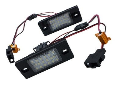 ILLUMINATION LED PLATES VW PASSAT B5 FACELIFT UNIVERSAL - milautoparts-fr.ukrlive.com