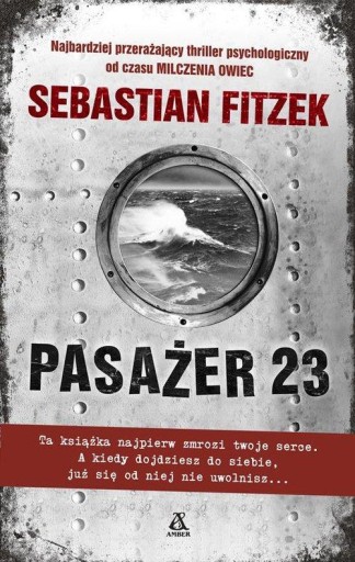 Książka Pasażer 23 Sebastian Fitzek thriller psychologiczny