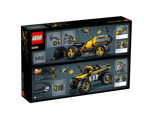 LEGO TECHNIC BRICKS 42081 КОЛЕСНЫЙ ПОГРУЗЧИК VOLO
