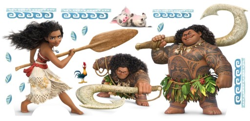 наклейка на стену VAIANA MOANA Ocean Treasure Pack