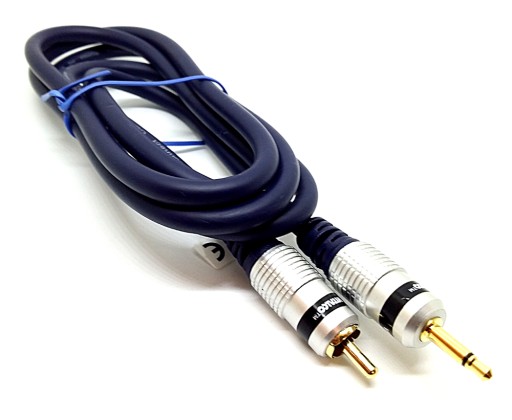 Przyłącze kabel SPDIF JACK - wtyk RCA CINCH 5m