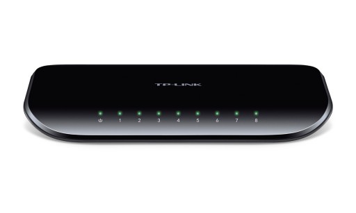 быстрый коммутатор TP-Link TL-SG1008D 8x Gigabit LAN