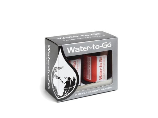 WatertoGo WTG75CL ACTIVE Фильтр для бутылок SugarCane GO ЗАЩИЩАЕТ 99,9% x 2 шт.