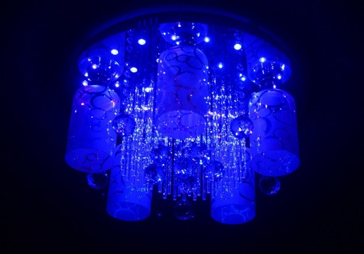 370 NOWOCZESNY ŻYRANDOL LAMPA SUFITOWA PLAFON LED
