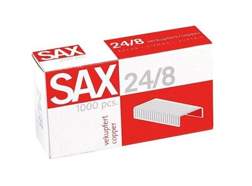 Скобы медные Sax 24/8 3000 шт.