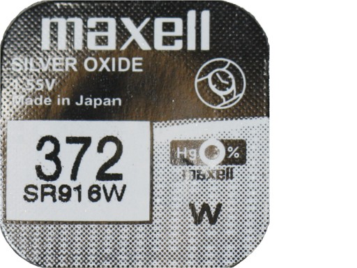 3x BATERIA SREBROWA MAXELL SR 916 W 372 D372