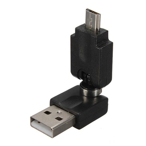 Поворотный адаптер Micro USB — адаптер USB 360