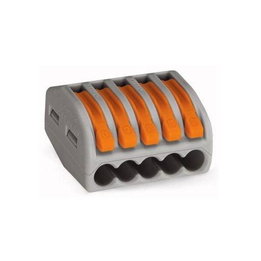 РАЗЪЕМ WAGO QUICK CONNECTOR 5x1 10 шт.