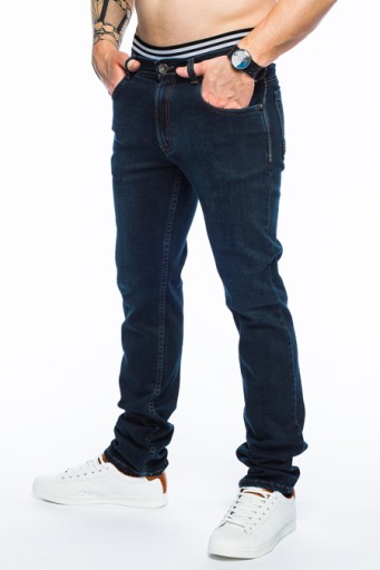 SPODNIE MĘSKIE STANLEY JEANS - 400/013 - 92cm L32