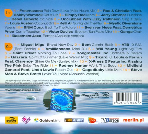 CHILLOUT IN BLUE 2 - DIGIPACK- 2 CD CHILLOUT IN BLUE UNIQUE