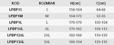 BLUZA POLAROWA CZARNA LAHTI PRO L40101 ROZM M