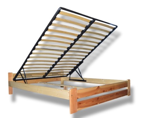 PODNOSZONY METALOWY STELAŻ POD MATERAC 200x200 !