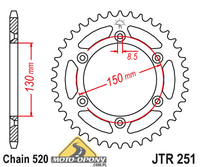 Комплект привода Yamaha YZ 250 02-04 2T S. Усилитель