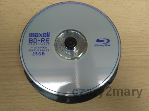 Maxell BD-RE 25GB-wielokrotny zapis 1szt