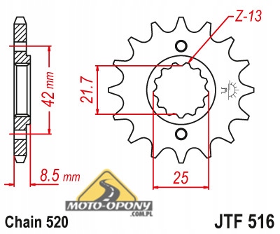 Передняя звездочка Suzuki GS 500 E/F 15 зубьев