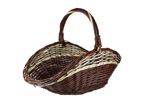 Плетеная корзина WOOD BASKET для камина