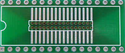 Печатная плата универсальная СОЛ-32 _______PCB-083