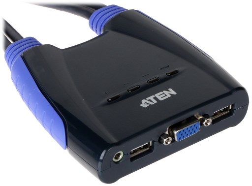 KVM-переключатель 4x VGA + USB CS-64US