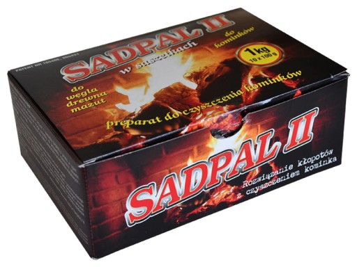 SADPAL II для сажи каминных печей 1кг 10х100г