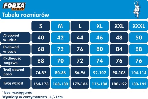 SPODNIE KOLARSKIE JESIEŃ FORZA SPORT PUNTO XL