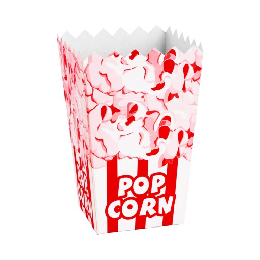 Картонная коробка для PopCorn 7х14,5х9см MEDIUM 0,75л 100 шт.