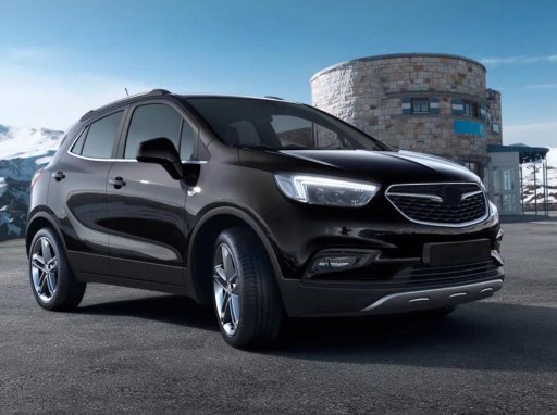 OPEL MOKKA X Черный защитный чехол на задний бампер