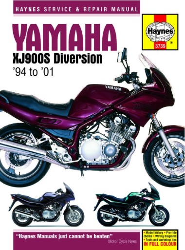 YAMAHA XJ900S DIVERSION (94-01) СТРОИТЕЛЬСТВО И РЕМОНТ