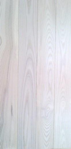 Паркетная доска ASH, беленая Natur 15x120x400-2000