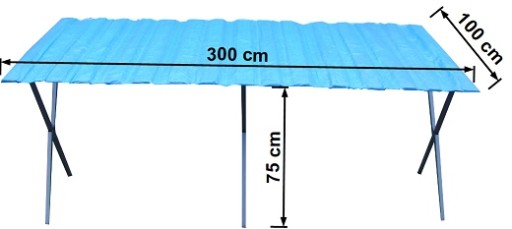 ТОРГОВЫЙ СТОЛ 300х100 БАЗАР ЯРМАРКА РЫНОК РЫНОК СИЛЬНЫЙ