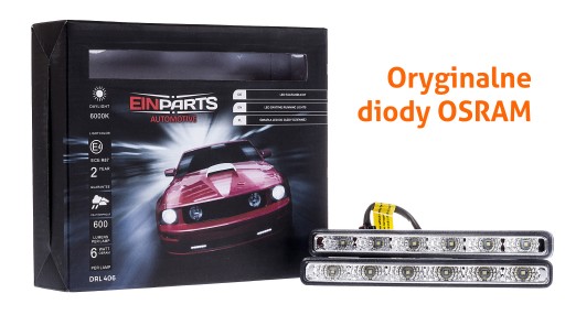 ДХО Дневные ходовые огни 6 OSRAM LED 1200люмен EINPARTS