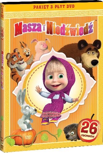 МАША И МЕДВЕДЬ - части 1,2,3 [BOX 3 DVD]