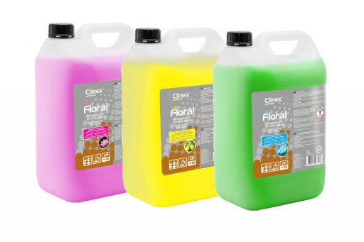 CLINEX FLORAL OCEAN ЖИДКОСТЬ ДЛЯ ЧИСТКИ ПОЛА 5л