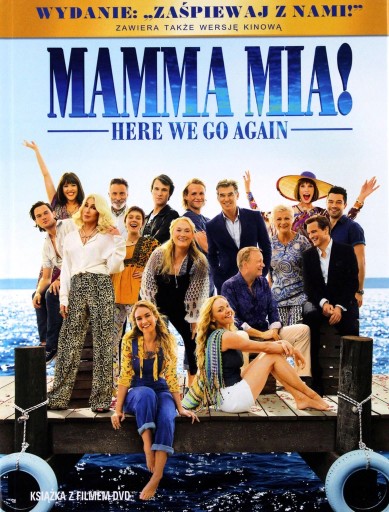 Mamma Mia! DVD-буклет «Here We Go Again» ФОЛЬГА