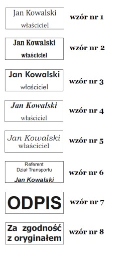 Pieczątka kieszonkowa Colop Mouse 20 PROJEKT + GUMKA 4 wersy