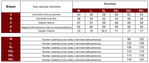 Kurtka PILOTKA Skórzana Męska BORDOWA Pilotka XXL Lekka NOWA