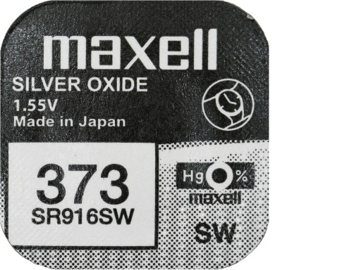 1x СЕРЕБРЯНАЯ БАТАРЕЯ MAXELL SR 916 SW 373 SR68 V539