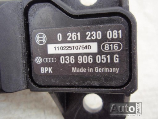 ДАТЧИК ДАВЛЕНИЯ AP 036906051G VW AUDI SKODA SEAT