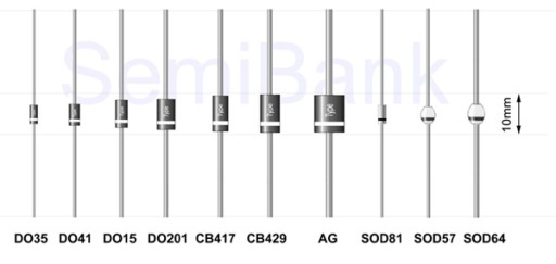 [STcs] 6A10 dioda prostownicza 6A 1000V _ x10szt