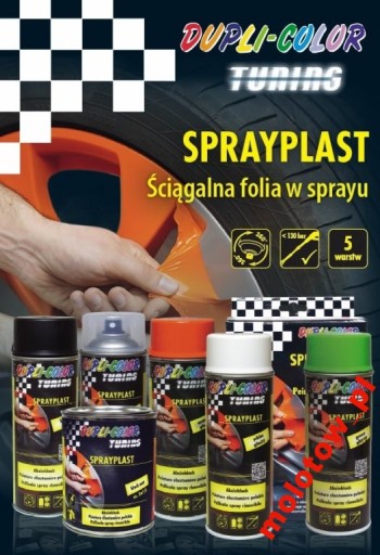 SPRAYPLAST спрей-жевательная резинка 400мл MOTIP фольга