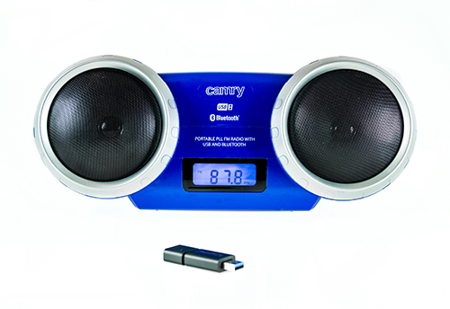 CAMRY CR1139 BLUETOOTH ДИНАМИК USB AUX СИНИЙ