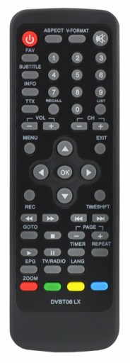 НАДЕЖНЫЙ ПУЛЬТ ДИСТАНЦИОННОГО УПРАВЛЕНИЯ ДЛЯ MANTA DVBT06 DVB-T 06 + БЕСПЛАТНО