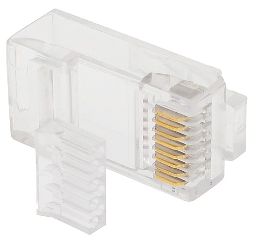 МОДУЛЬНЫЙ РАЗЪЕМ RJ45/6*P10 НАБОР ПО 10 ШТ. ABCV