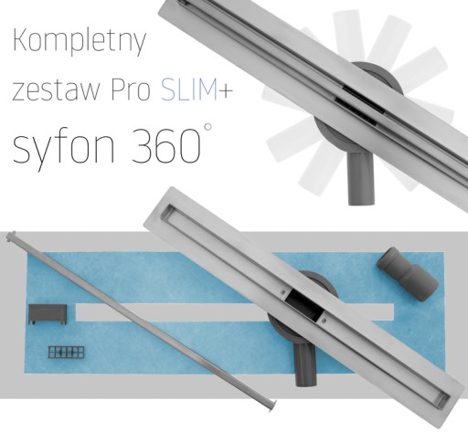 REA NEO PRO SLIM odpływ liniowy 90cm SZCZELINOWY